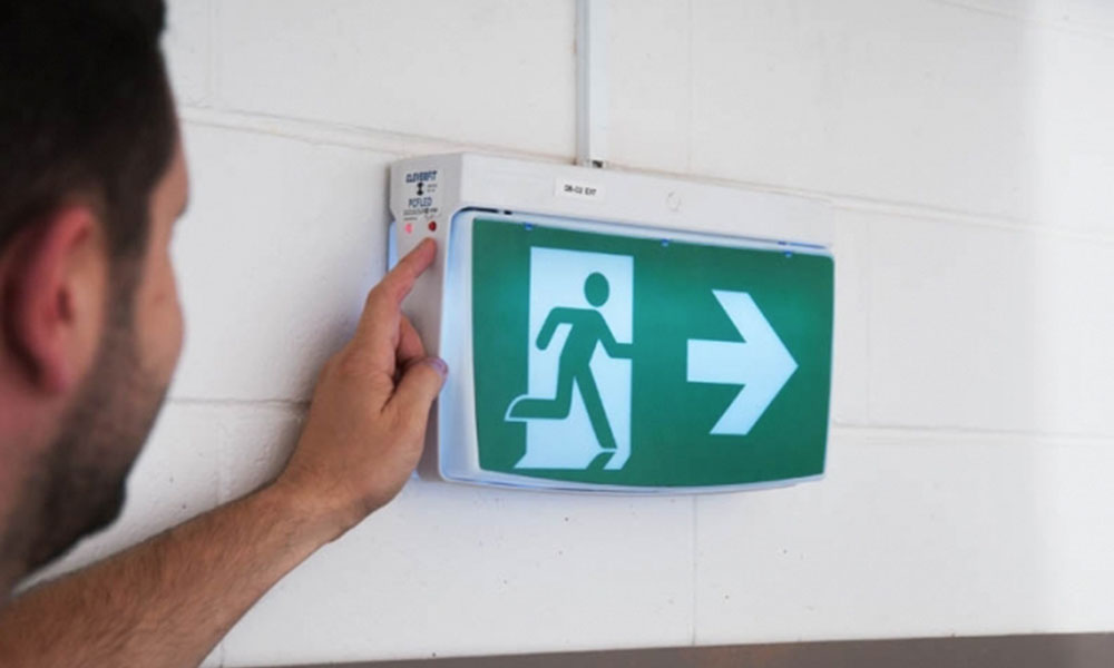 Electrician Westfield - Exit sign Installation